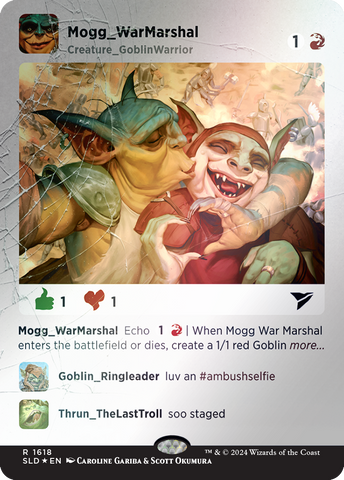{R} Mogg War Marshal (Rainbow Foil) [Secret Lair Drop Series][RBF SLD 1618]
