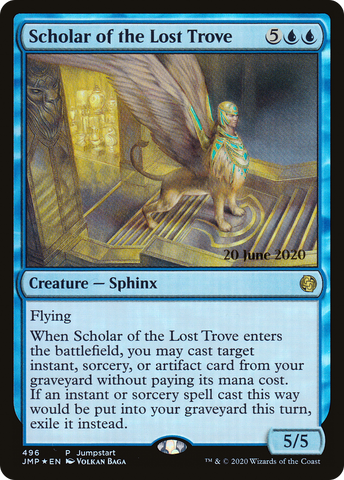 {R} Scholar of the Lost Trove (Prerelease) [Jumpstart][JMP 496]
