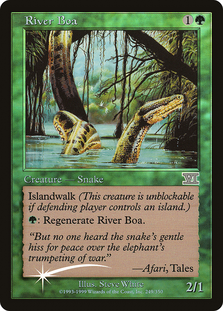{R} River Boa [Friday Night Magic 2000][PA F00 001] - Misty Mountain Games