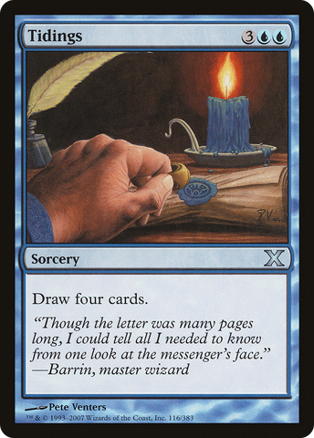 {C} Tidings [Tenth Edition][10E 116]