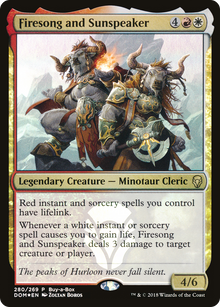 {R} Firesong and Sunspeaker (Buy-A-Box) [Dominaria][DOM 280] - Misty Mountain Games