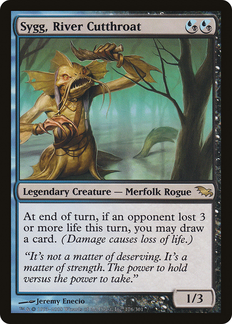 {R} Sygg, River Cutthroat [Shadowmoor][SHM 176] - Misty Mountain Games