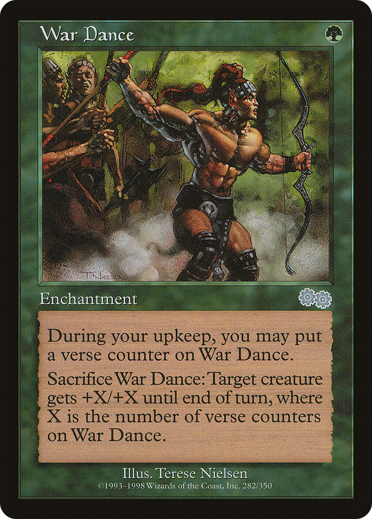 {C} War Dance [Urza's Saga][USG 282]