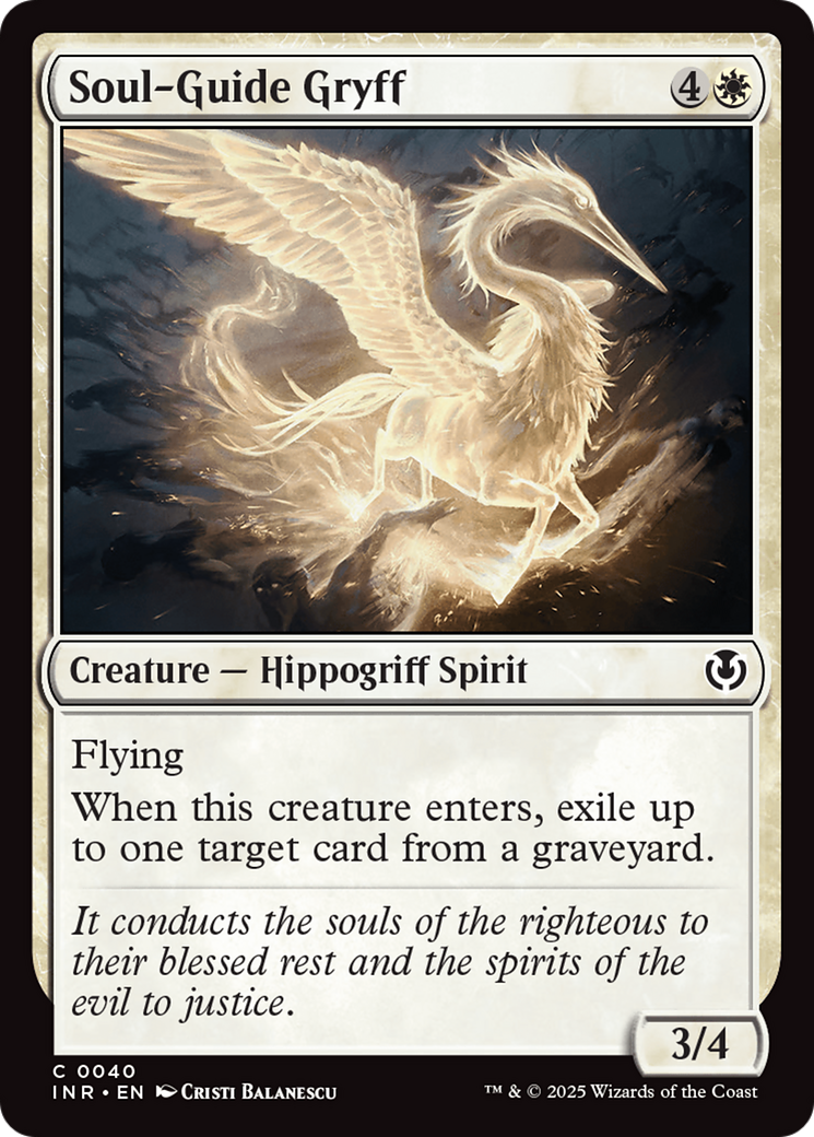 {C} Soul-Guide Gryff [Innistrad Remastered][INR 040]