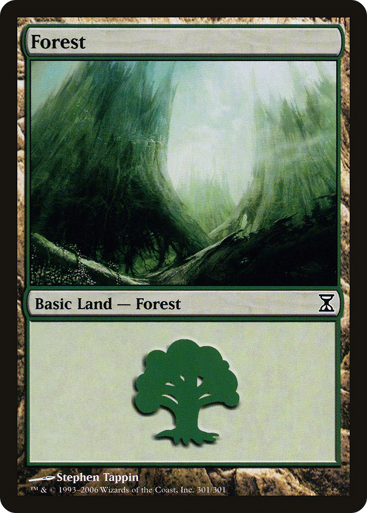{B}[TSP 301] Forest (301) [Time Spiral]