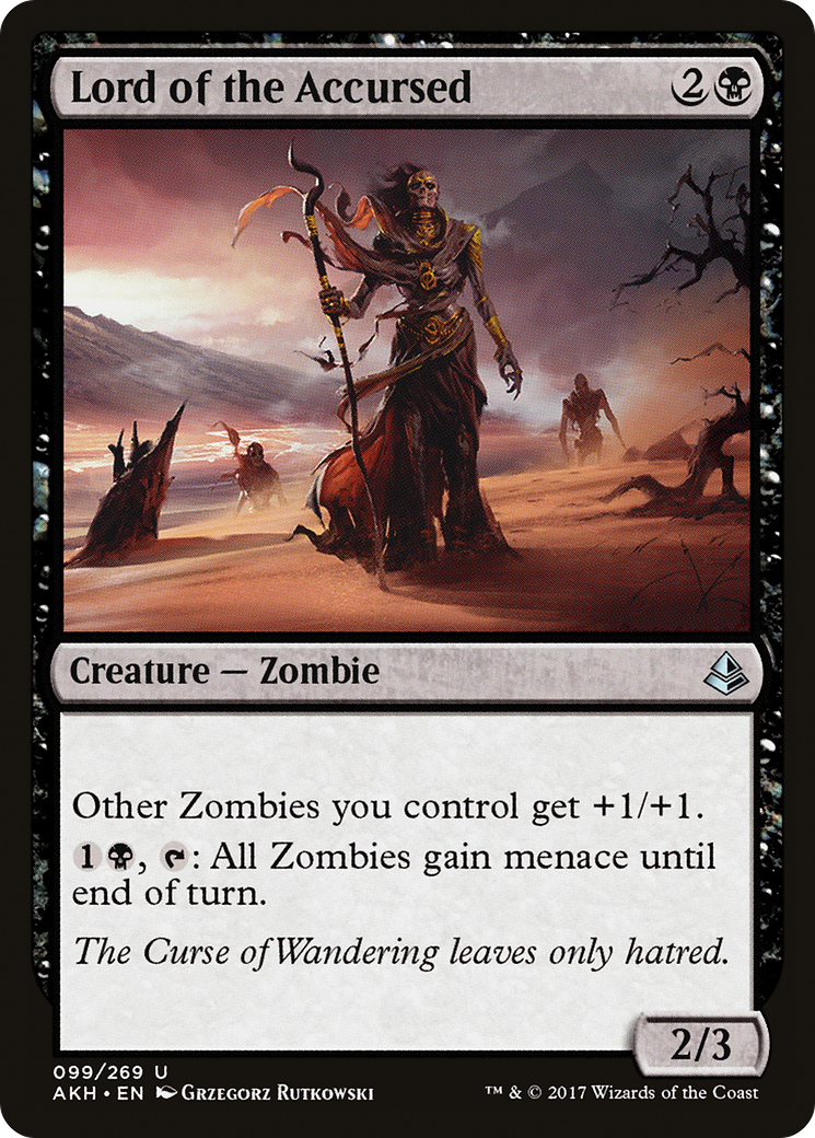 {C} Lord of the Accursed [Amonkhet][AKH 099]