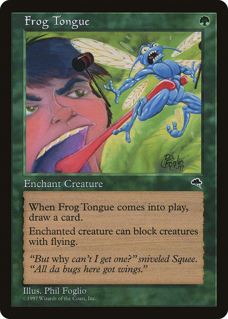 {C} Frog Tongue [Tempest][TMP 228]
