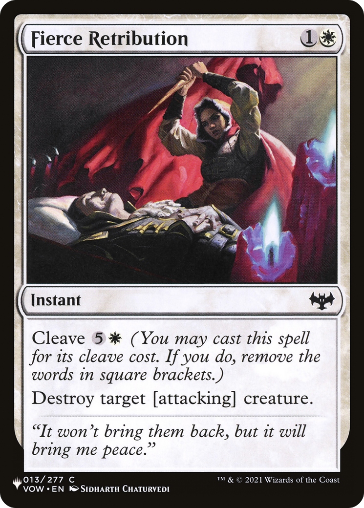 Fierce Retribution [LIST 013/277]