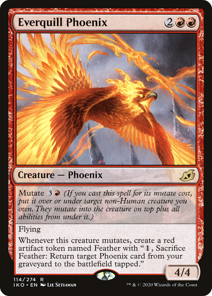 {R} Everquill Phoenix [Ikoria: Lair of Behemoths][IKO 114]