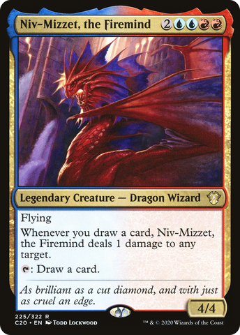 {R} Niv-Mizzet, the Firemind [Commander 2020][C20 225]