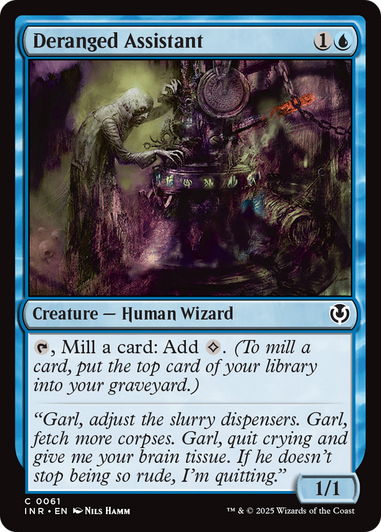 {C} Deranged Assistant [Innistrad Remastered][INR 061]