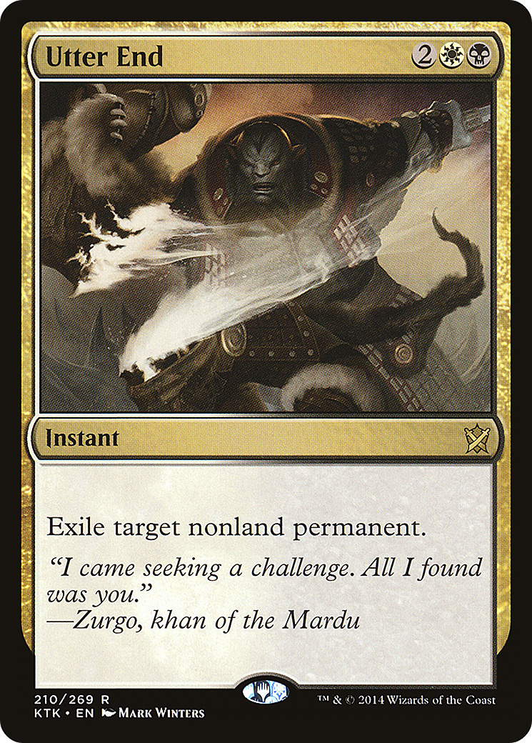 {R} Utter End [Khans of Tarkir][KTK 210]