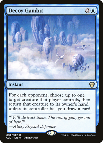 {R} Decoy Gambit [Commander 2020][C20 032]
