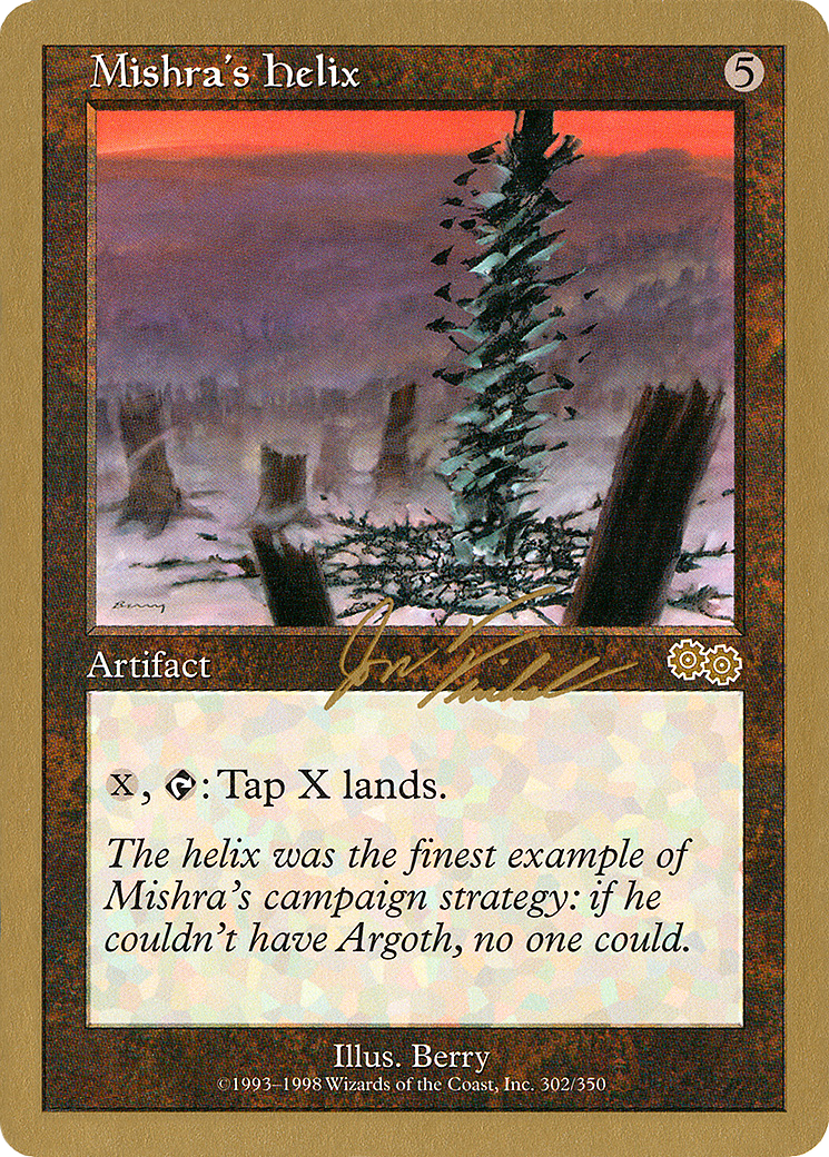 {R} Mishra's Helix (Jon Finkel) [World Championship Decks 2000][GB WC00 JF302]