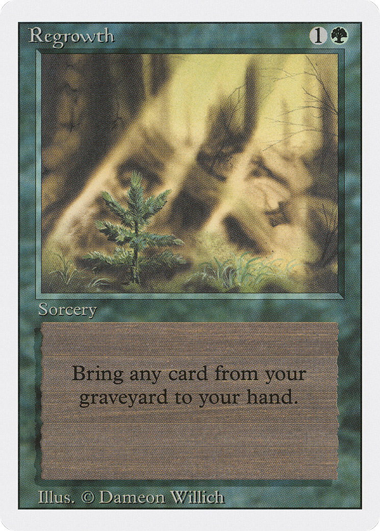 {C} Regrowth [Revised Edition][3ED 214] - Misty Mountain Games