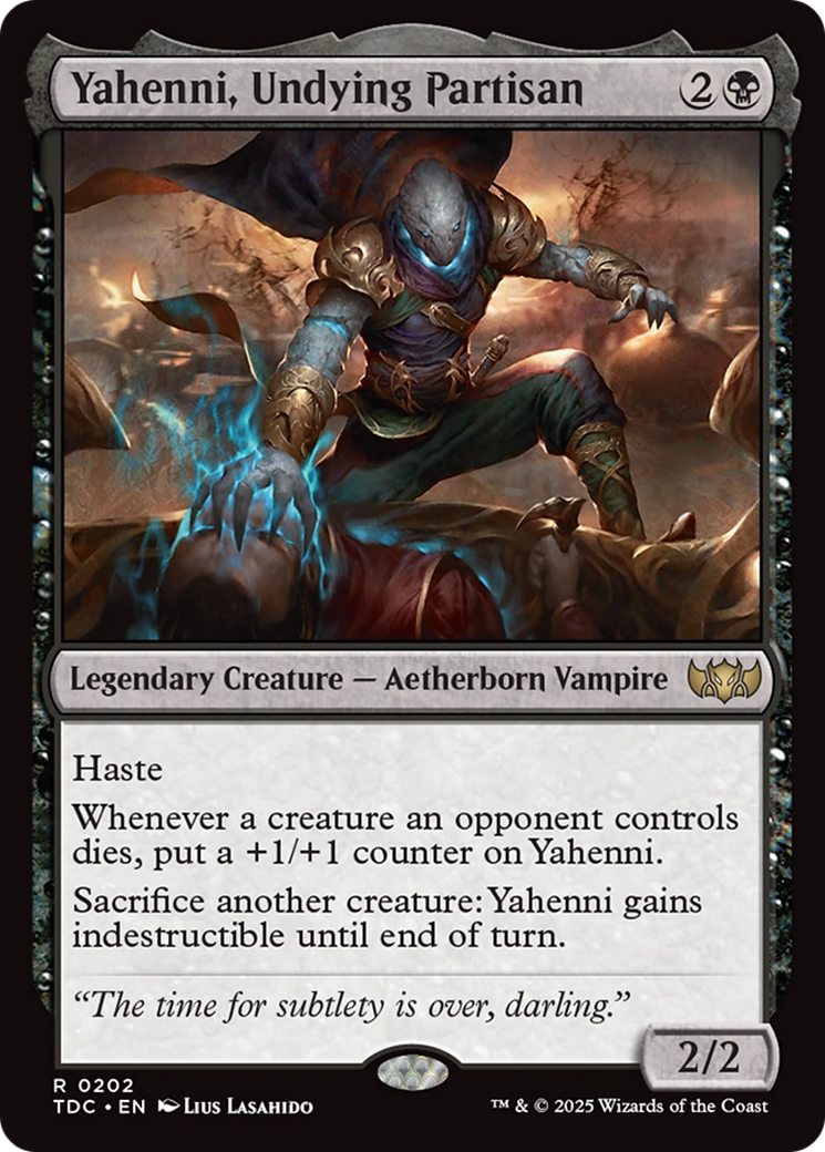 {R} Yahenni, Undying Partisan [Tarkir: Dragonstorm Commander][TDC 202]