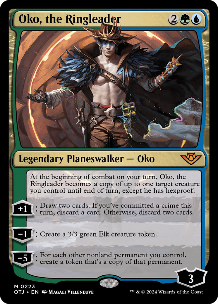 {@R} Oko, the Ringleader [Outlaws of Thunder Junction][OTJ 223]