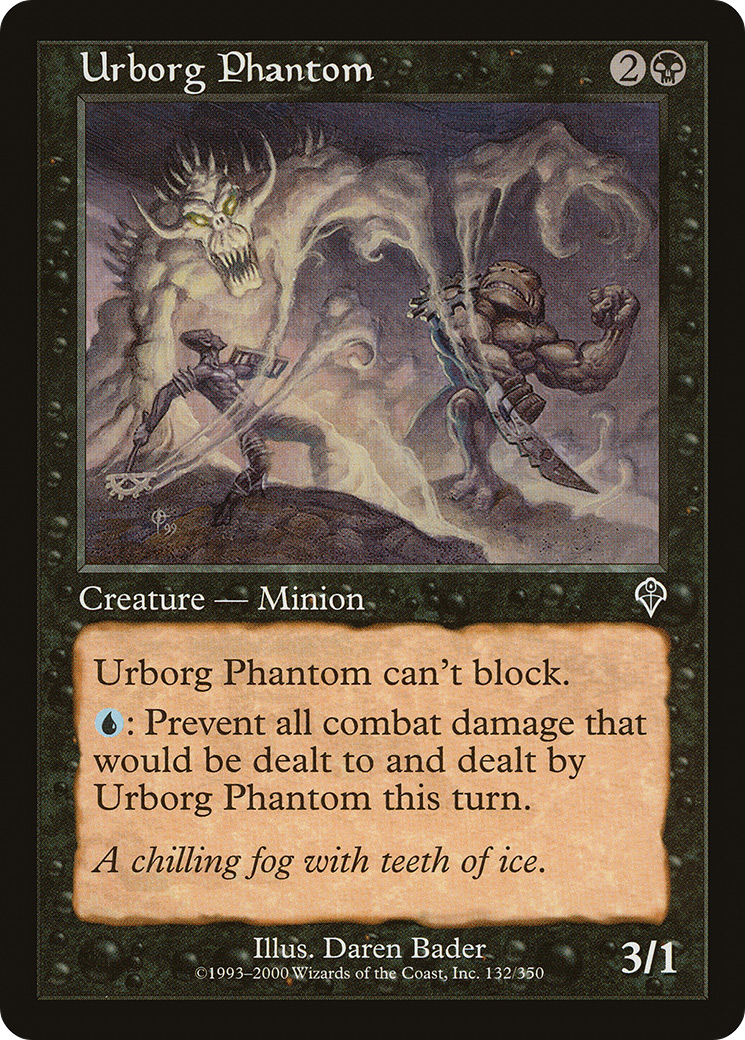 {C} Urborg Phantom [Invasion][INV 132]