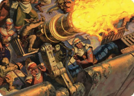 {A} Mana Cannons Art Card [Dominaria United Art Series][ADMU 036]