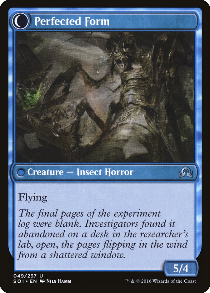 {C} Aberrant Researcher // Perfected Form [Shadows over Innistrad][SOI 049]