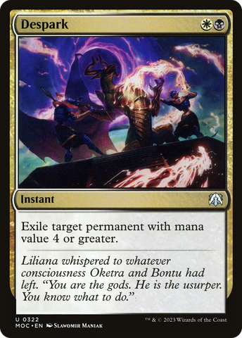 {C} Despark [March of the Machine Commander][MOC 322]