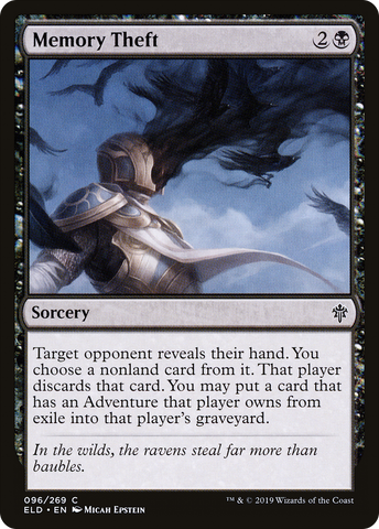 {C} Memory Theft [Throne of Eldraine][ELD 096]