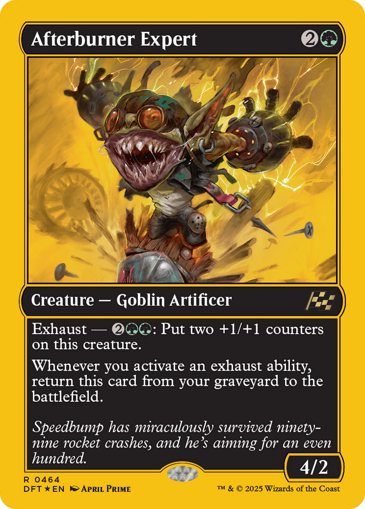{@R} Afterburner Expert (First-Place Foil) [Aetherdrift][DFT 464]