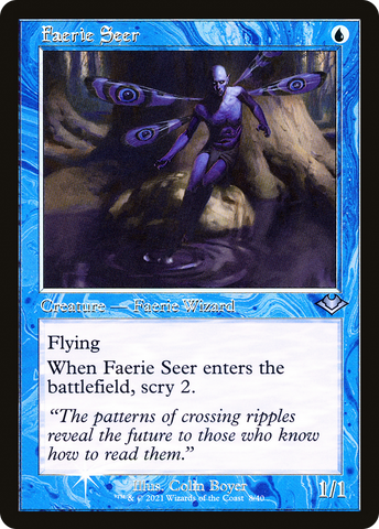 {C} Faerie Seer (Retro) [Modern Horizons 2][RF MH1 008]
