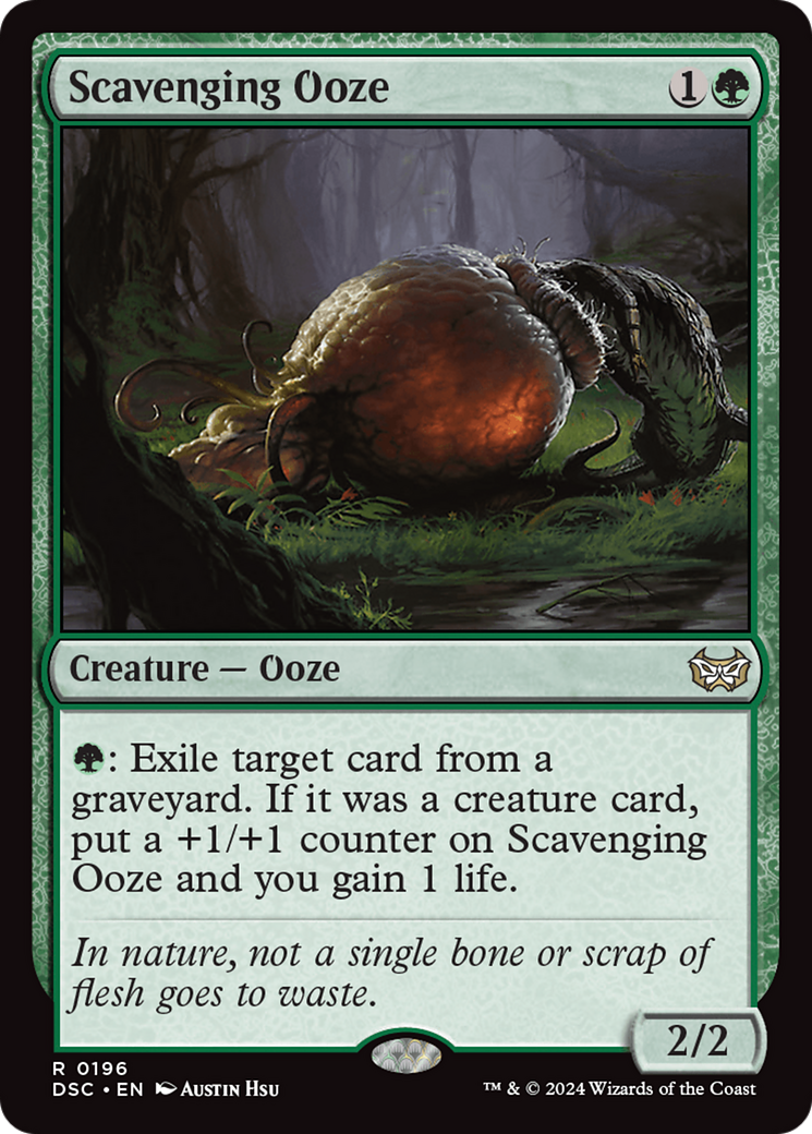 {R} Scavenging Ooze [Duskmourn: House of Horror Commander][DSC 196]