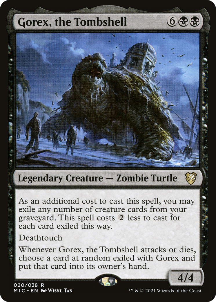 {R} Gorex, the Tombshell [Innistrad: Midnight Hunt Commander][MIC 020]