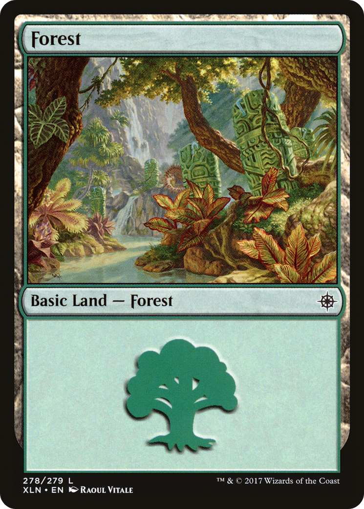 {B}[XLN 278] Forest (278) [Ixalan]