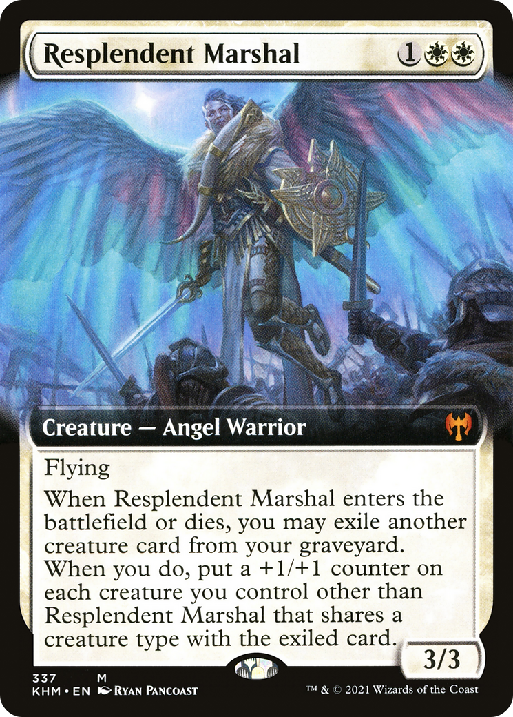 {R} Resplendent Marshal (Extended Art) [Kaldheim][KHM 337]
