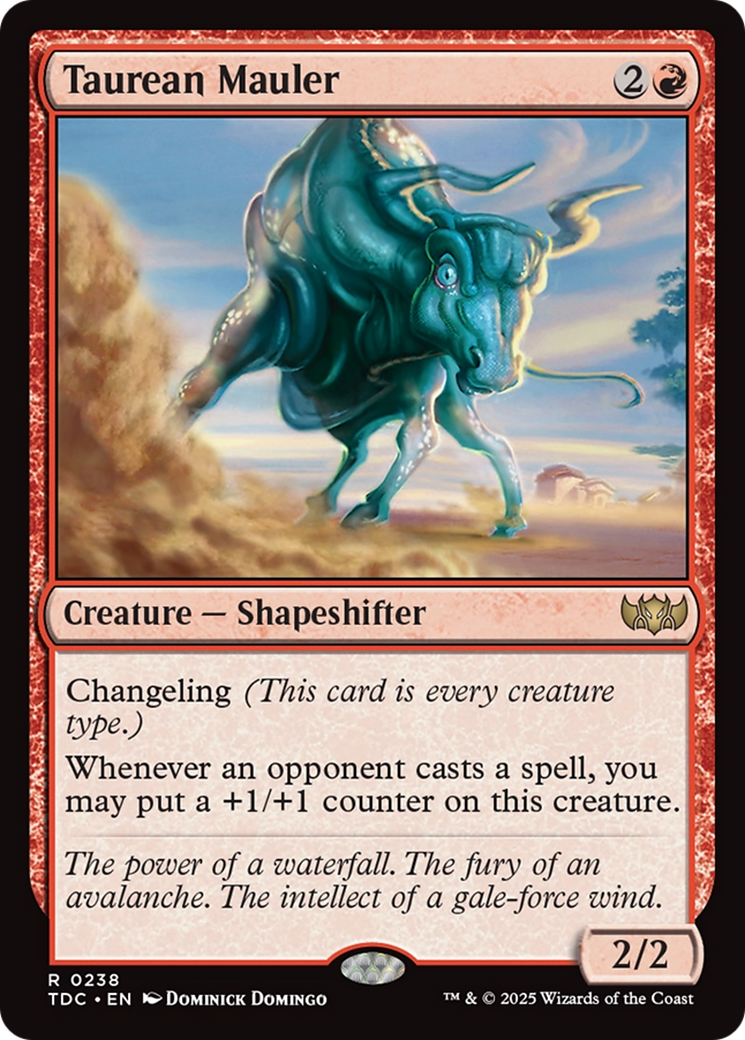 {R} Taurean Mauler [Tarkir: Dragonstorm Commander][TDC 238]