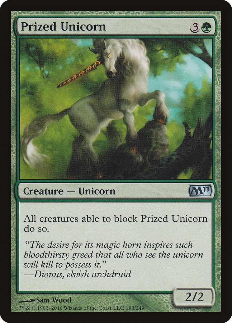 {C} Prized Unicorn [Magic 2011][M11 193] - Misty Mountain Games