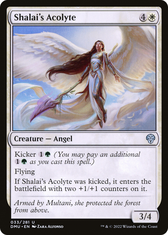 {C} Shalai's Acolyte [Dominaria United][DMU 033]