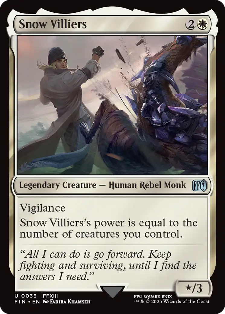 {@C} Snow Villiers [FINAL FANTASY][FIN 033]