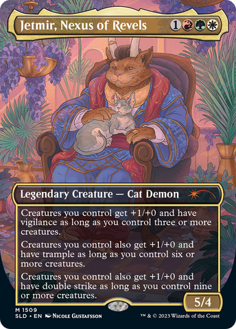{R} Jetmir, Nexus of Revels // Jetmir, Nexus of Revels [Secret Lair Commander Deck: Raining Cats and Dogs][SLD 1509]