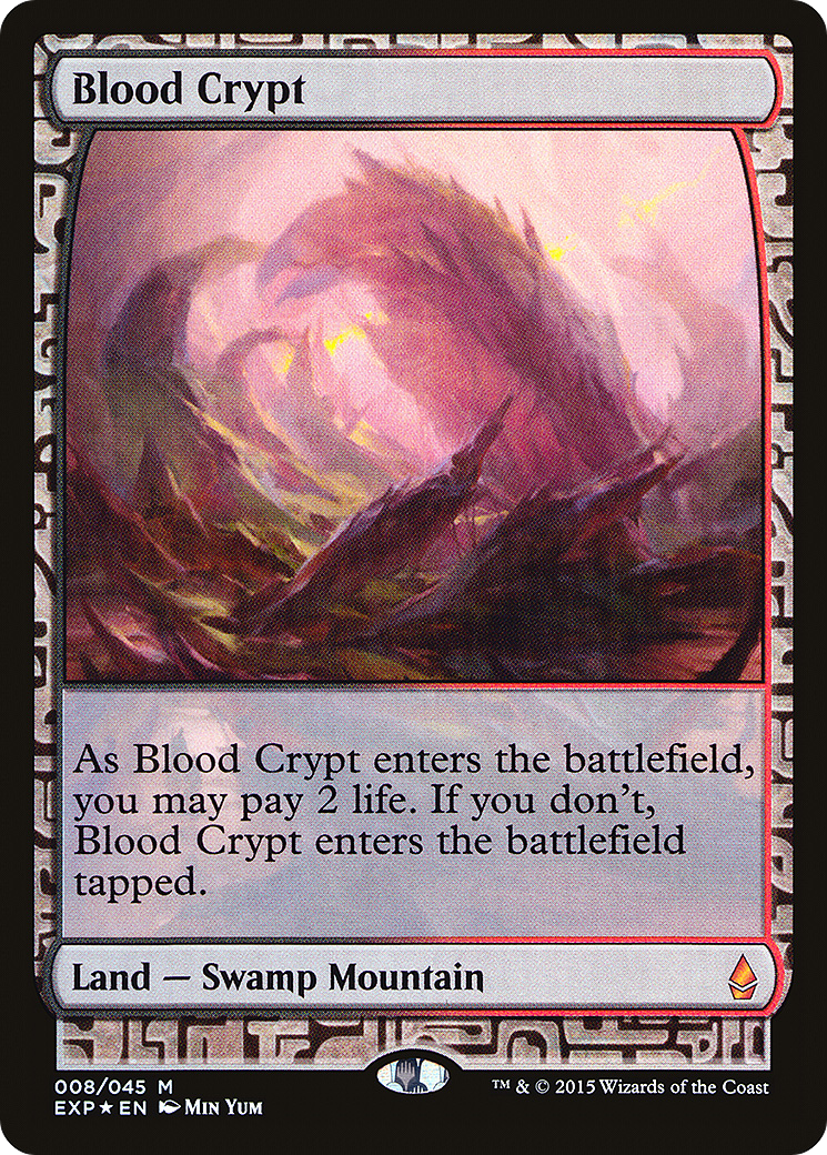 {R} Blood Crypt [Zendikar Expeditions][EXP 008]