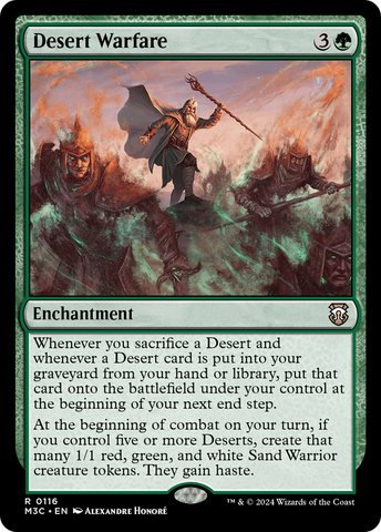 {R} Desert Warfare [Modern Horizons 3 Commander][M3C 116]