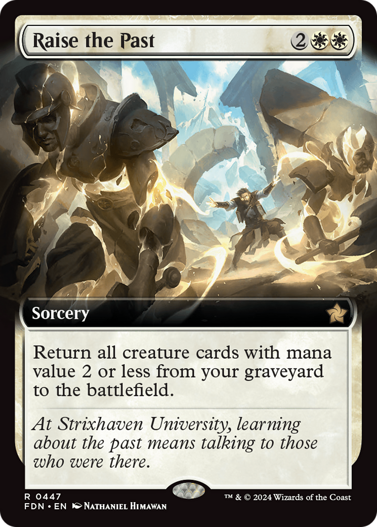{@R} Raise the Past (Extended Art) [Foundations][FDN 447]
