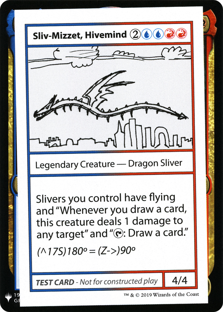 {R} Sliv-Mizzet, Hivemind [Mystery Booster Playtest Cards][CON CMB1 099]