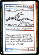 {R} Sliv-Mizzet, Hivemind [Mystery Booster Playtest Cards][CON CMB1 099]
