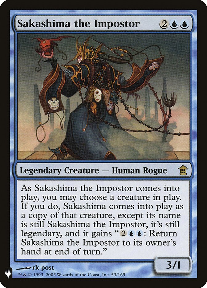 {R} Sakashima the Impostor [Mystery Booster][LS SOK 053]