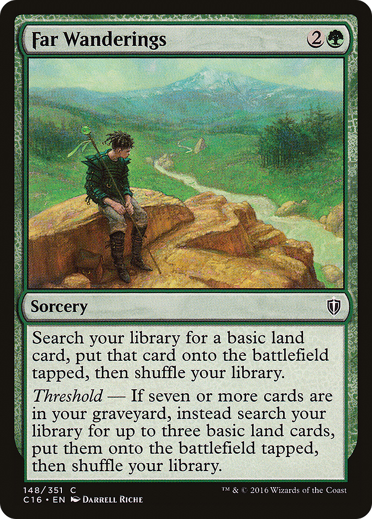 {C} Far Wanderings [Commander 2016][C16 148]