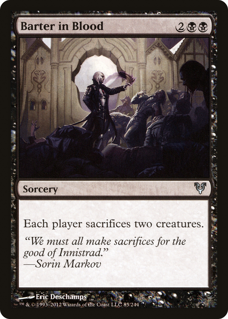 {C} Barter in Blood [Avacyn Restored][AVR 085]