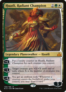 {R} Huatli, Radiant Champion [Rivals of Ixalan][RIX 159] - Misty Mountain Games