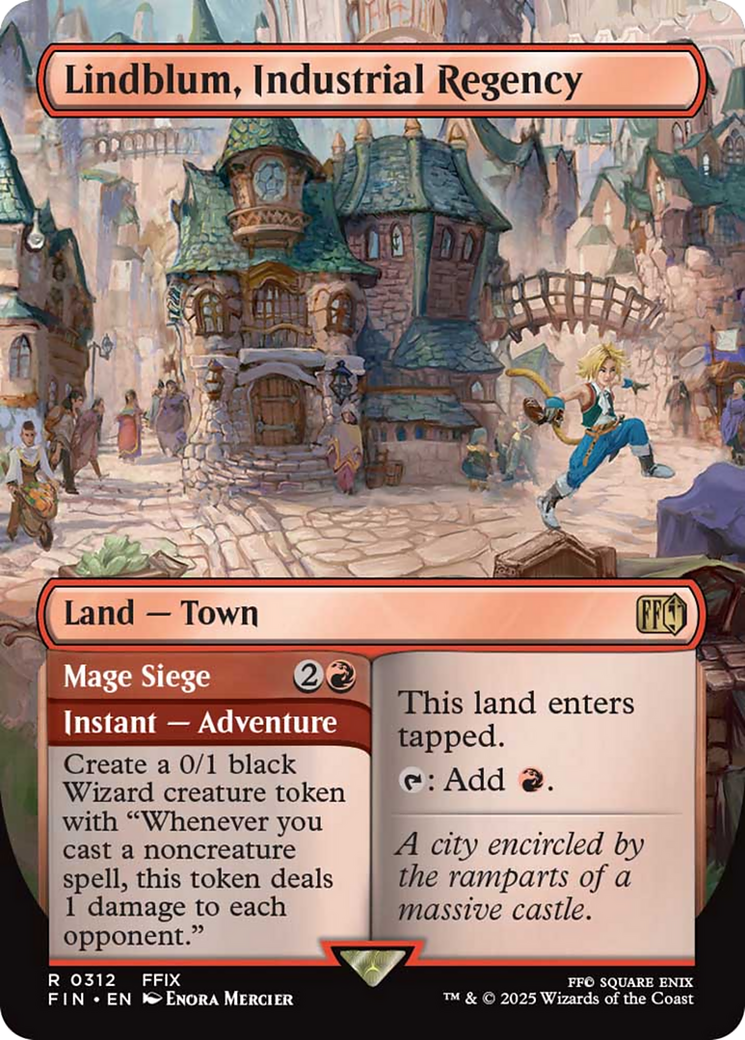 {@R} Lindblum, Industrial Regency (Borderless) [FINAL FANTASY][FIN 312]
