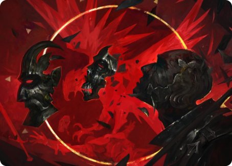 {A} Abrade Art Card [Innistrad: Crimson Vow Art Series][AVOW 038]