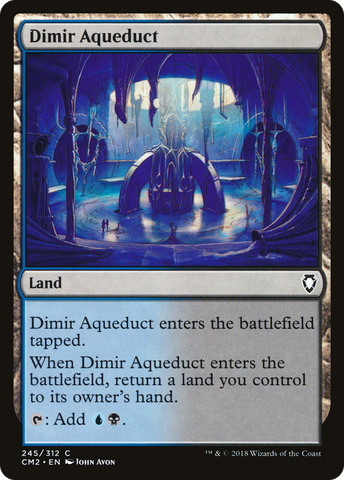 {C} Dimir Aqueduct [Commander Anthology Volume II][CM2 245]