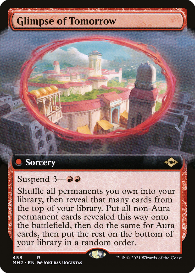 {R} Glimpse of Tomorrow (Extended Art) [Modern Horizons 2][MH2 458]